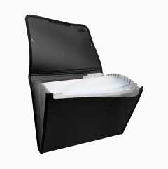 File case, A4, 12 compartments