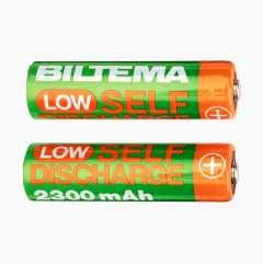 AA Rechargeable Batteries, 2-pack