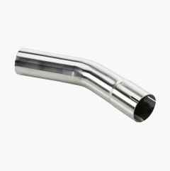 Elbow pipe with sleeve 30°, 51 mm