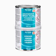 Lightweight Epoxy Filler, 2 x 500 ml