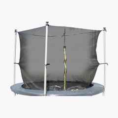 Trampoline with safety net, 244 cm