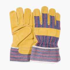 Work gloves, lined, size 10
