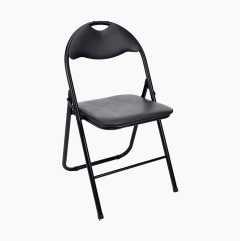 Folding chair, black