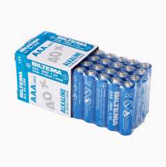 AAA/LR03 Alkaline Batteries, 40-pack
