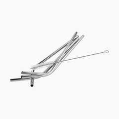 Stainless steel straws, 4-pack