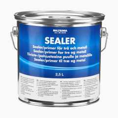 Sealer/primer for tre og metall, 2,5 L