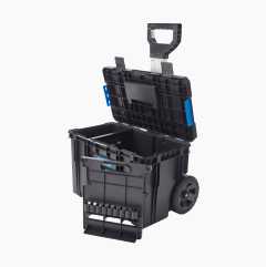 Mobile storage system, tool trolley