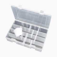Lure box, 22 small compartments