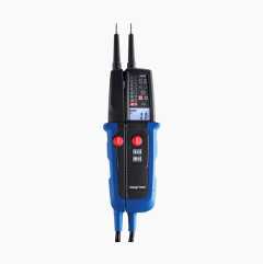 Voltage tester, residual current tester