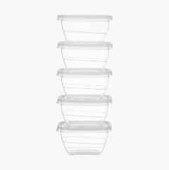 Storage container, 5-pack