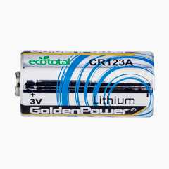 CR123A litiumbatteri, 3 V, 1 st.