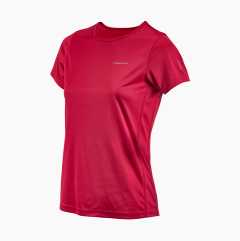 Workout T-shirt, ladies, dark pink 
