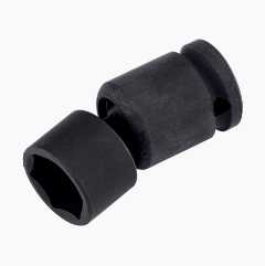 Impact socket 1/2", articulated