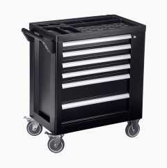Tool trolley and tools, 161 parts