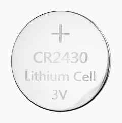 CR2430 Litiumbatteri, 2 st.