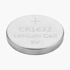 CR1632 Lithium Battery, 2-pack