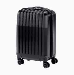 Suitcase, black, 40 L