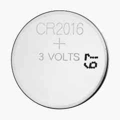 CR2016 Litiumbatteri, 2 st.