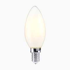 Candle Bulb E14, 2,5 W, dimmable, frosted, 3 pcs