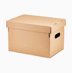 Storage box with lid