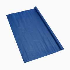 Papirduk, blå, 6 m