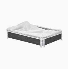 Kuitukangas joustoreunoilla