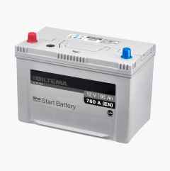 Startbatteri Sølv, 12 V, 95 Ah