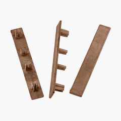 Päätysuojus komposiittilautaan, vaaleanruskea