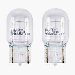 Light bulb W3x16d, 12 V, 21 W, 2-pack