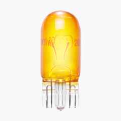 Glödlampa, T10, 12 V, 5 W, orange, 2 st.