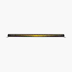 LED light bar with strobe light, single-row, straight, 165 W