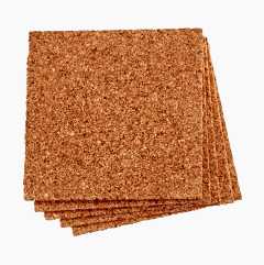 Cork Spacers, 70 x 70 mm, 25-pack