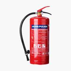 Fire extinguisher powder, ABC, 6 kg