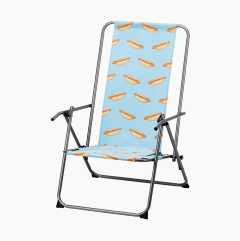 Folding beach chair “Biltema hot dog”