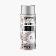 Engine paint, silver, 400 ml