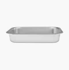 Stainless steel oven dish