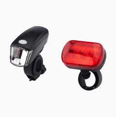 Front and rear LED lights
