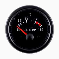 Oil temperature gauge, analogue