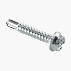 Sheet metal and mounting screw with drill tip 4.2 x 25 mm