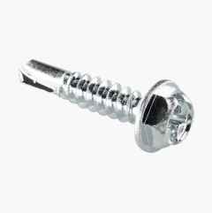 Sheet metal and mounting screw with drill tip 4.2 x 19 mm