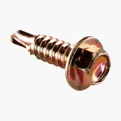 Sheet metal screw with drill tip 6.3 x 22 mm