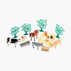  Plastic animals, mini farm animals