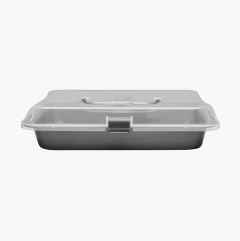 Oven pan with lid