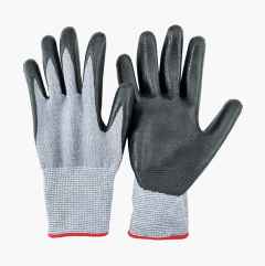 Cut-resistant gloves with touch fingers