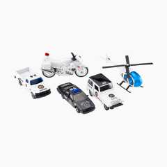 Toy cars, Police, 5-pack