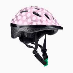 Cycling Helmet, kids, pink bubbles