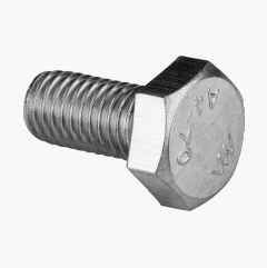 Hexagonal screw stainless steel, M10 x 20