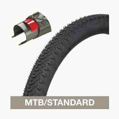 Bike tyre, extra reinforced MTB 24", 50-507 mm