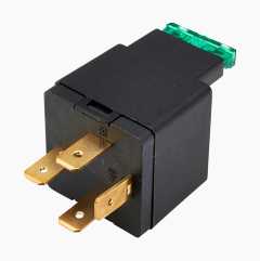 Single relay with fuse, closed-circuit, 40 A
