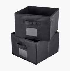 Folding boxes, 2-pack